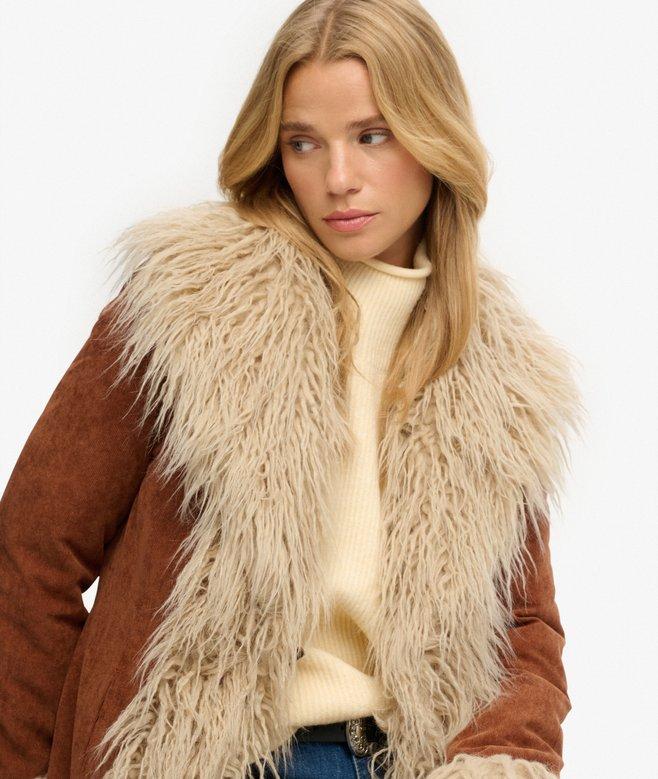 Superdry Long Afghan Coat