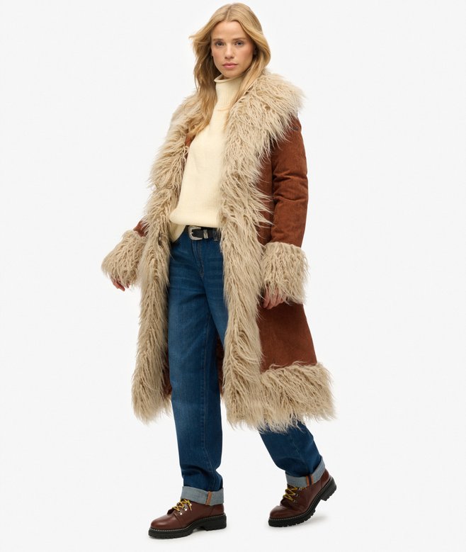 Superdry Long Afghan Coat
