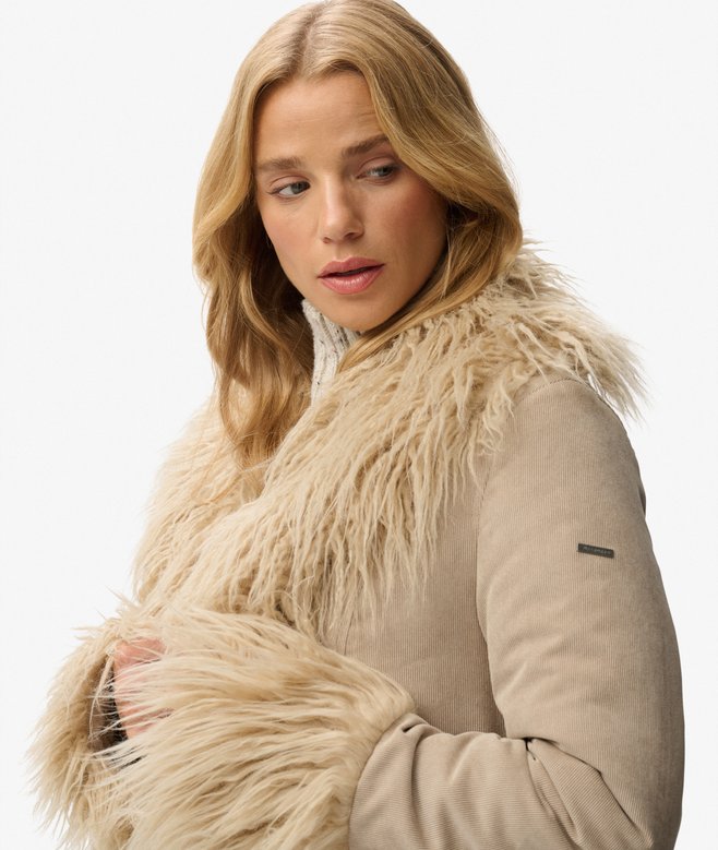 Superdry Long Afghan Coat