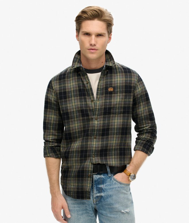 superdry Long Sleeve Cotton Lumberjack Shirt