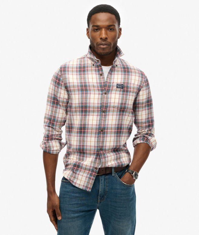 superdry Long Sleeve Cotton Lumberjack Shirt