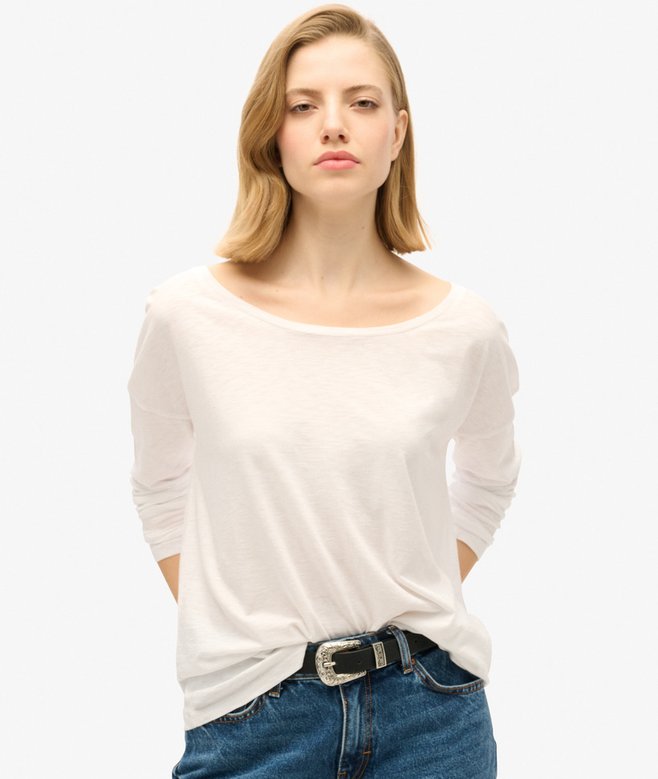 superdry Long Sleeve Jersey Top