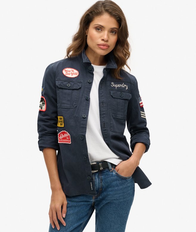 superdry Long Sleeve Scout Shirt