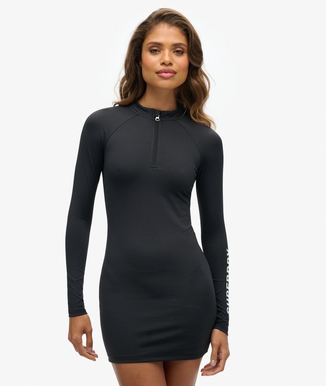 superdry Longsleeve Bodycon Mini Dress