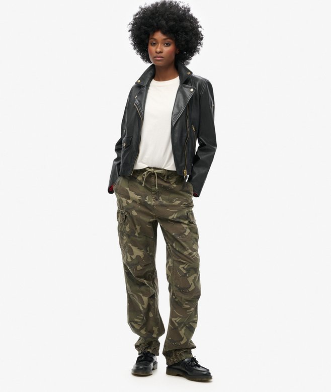 superdry Low Rise Para Cargo Pants