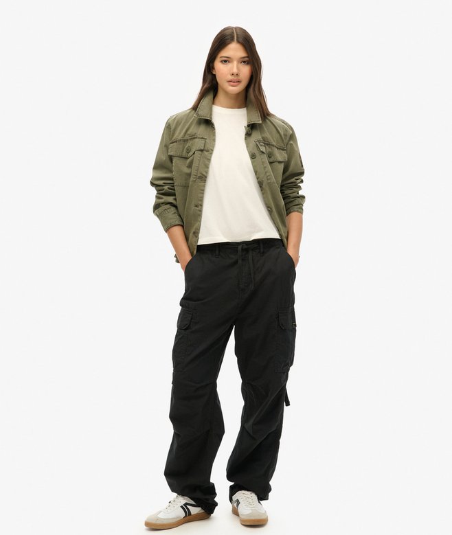 superdry Low Rise Para Cargo Pants