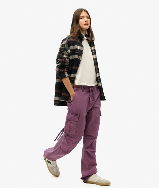 Superdry Low Rise Parachute Cargo Pants