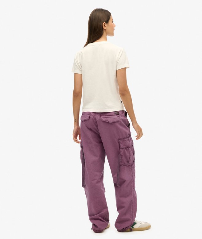 Superdry Low Rise Parachute Cargo Pants