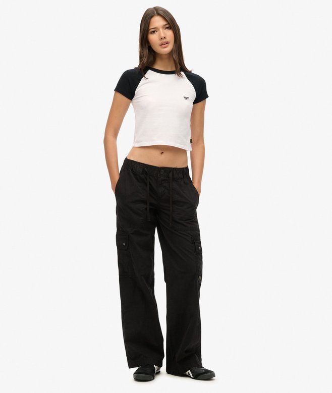 superdry Low Rise Utility Pants
