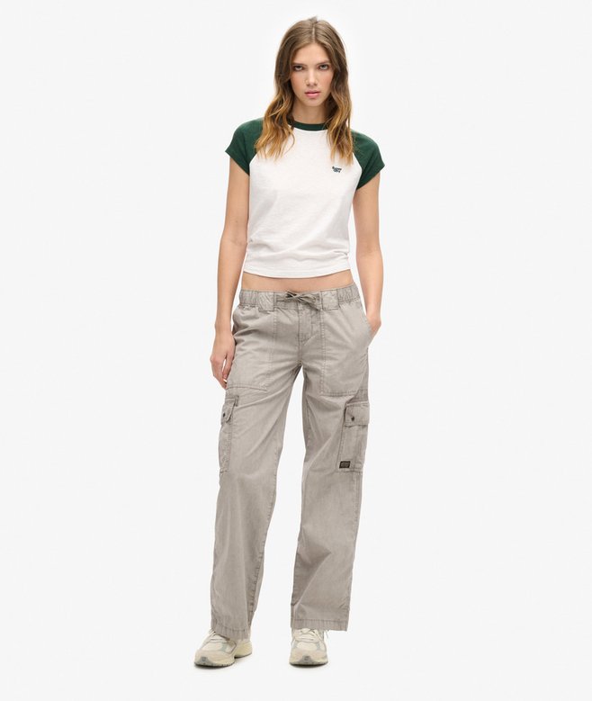 superdry Low Rise Utility Pants