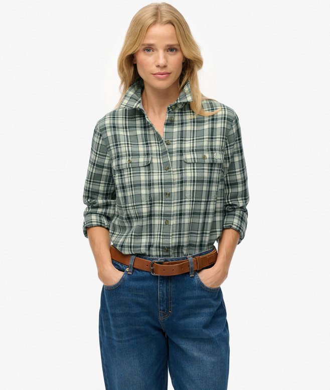 superdry Lumberjack Check Flannel Shirt