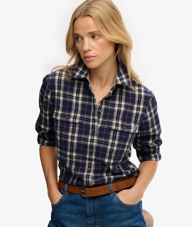 superdry Lumberjack Check Flannel Shirt
