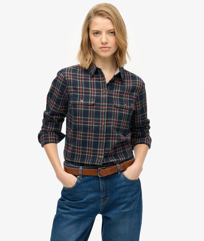 superdry Lumberjack Check Flannel Shirt