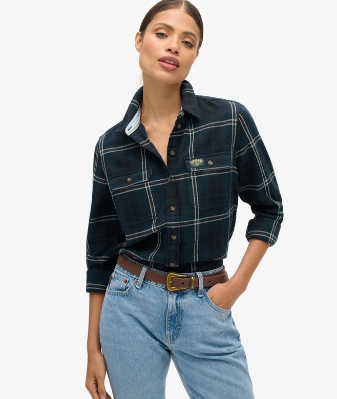 superdry Lumberjack Check Flannel Shirt