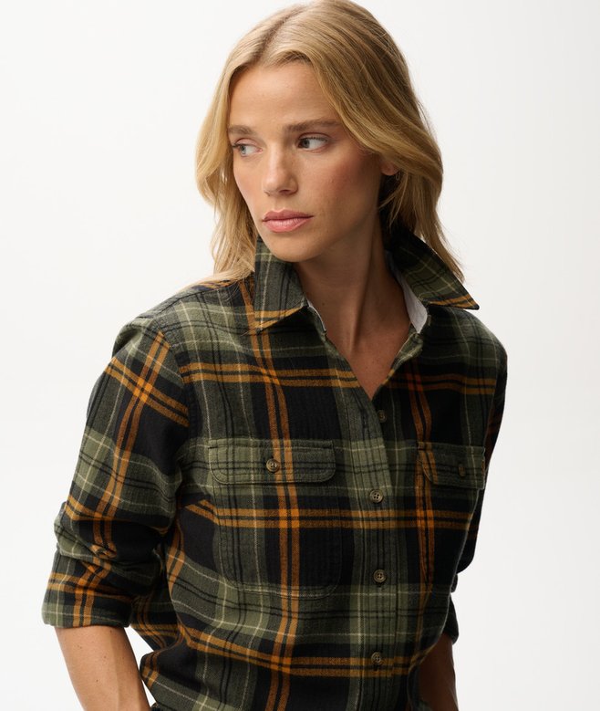 superdry Lumberjack Check Flannel Shirt