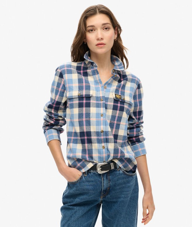 superdry Lumberjack Check Flannel Shirt