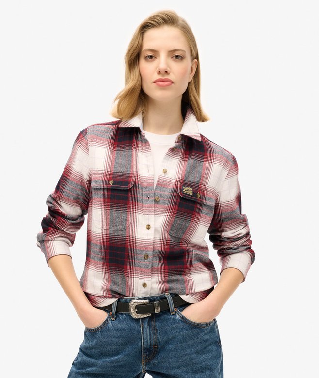superdry Lumberjack Check Flannel Shirt