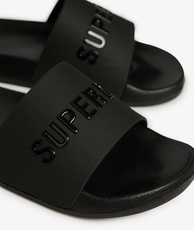 Superdry Luxe Logo Pool Sliders