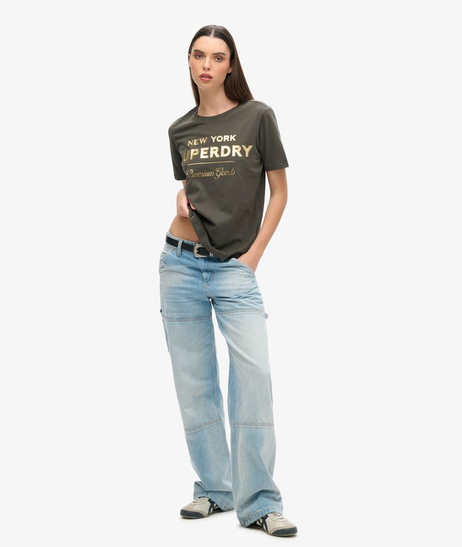 Superdry Luxe Metallic Logo T-Shirt