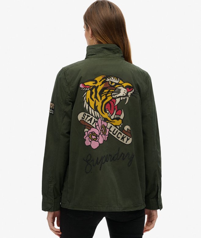Superdry M65 Embellished Military Jacket