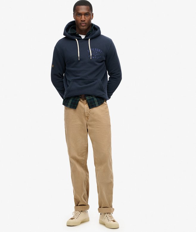 Superdry Machined Goods Workwear Hoodie