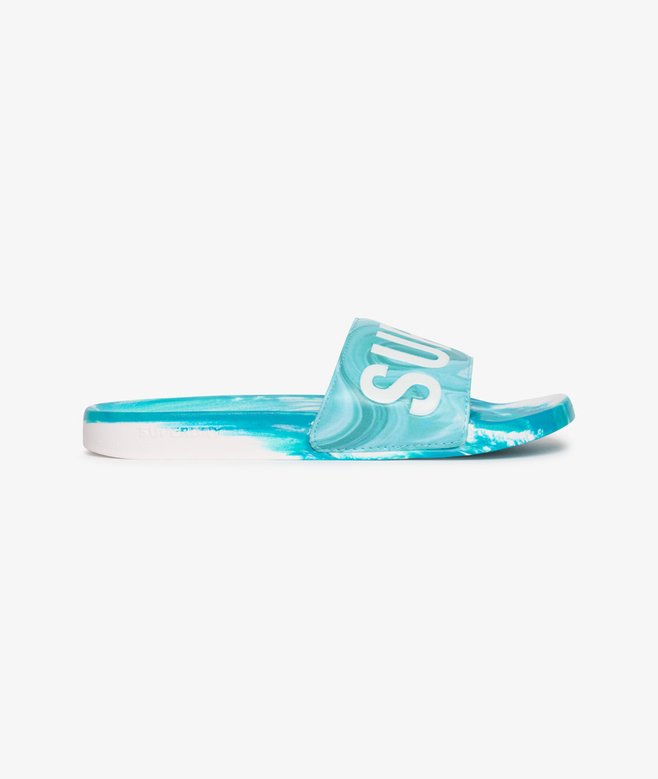 superdry Marble Pool Sliders