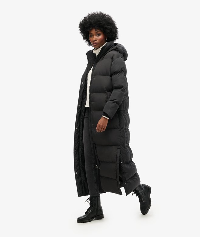 Superdry Maxi Hooded Puffer Coat