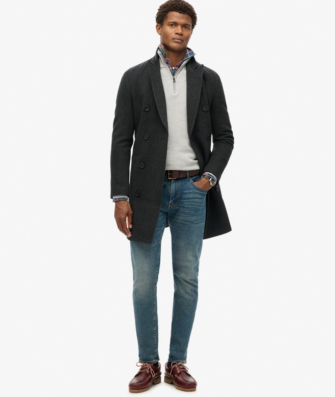 Superdry Merino Half Zip Jumper