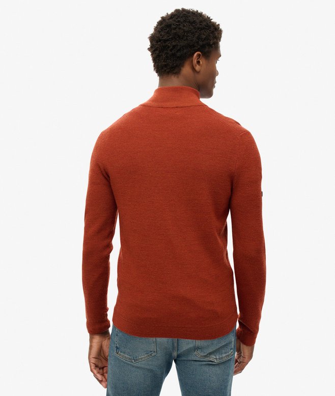 Superdry Merino Half Zip Jumper