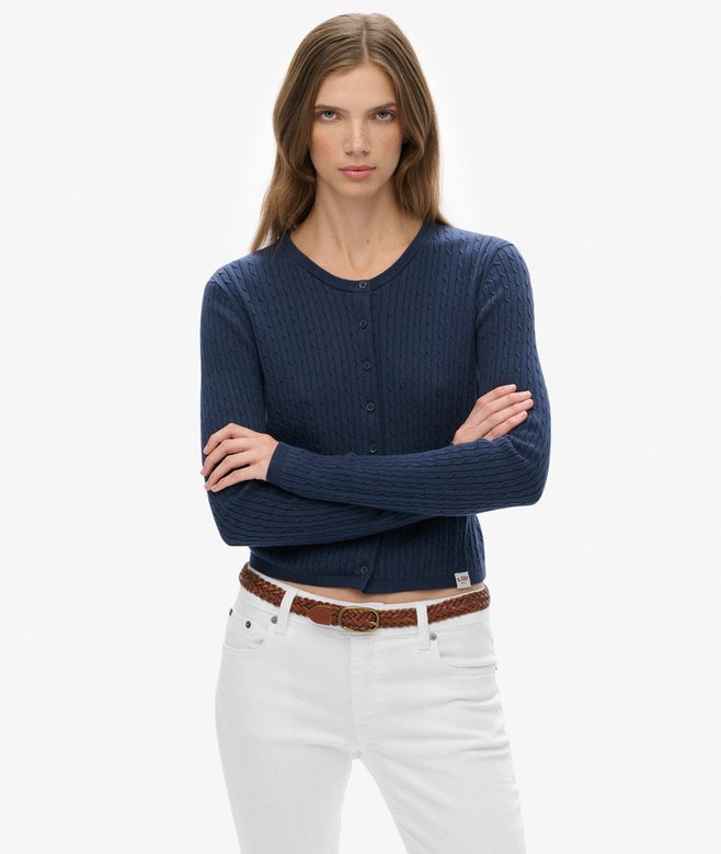 Superdry Micro Cable Cardigan