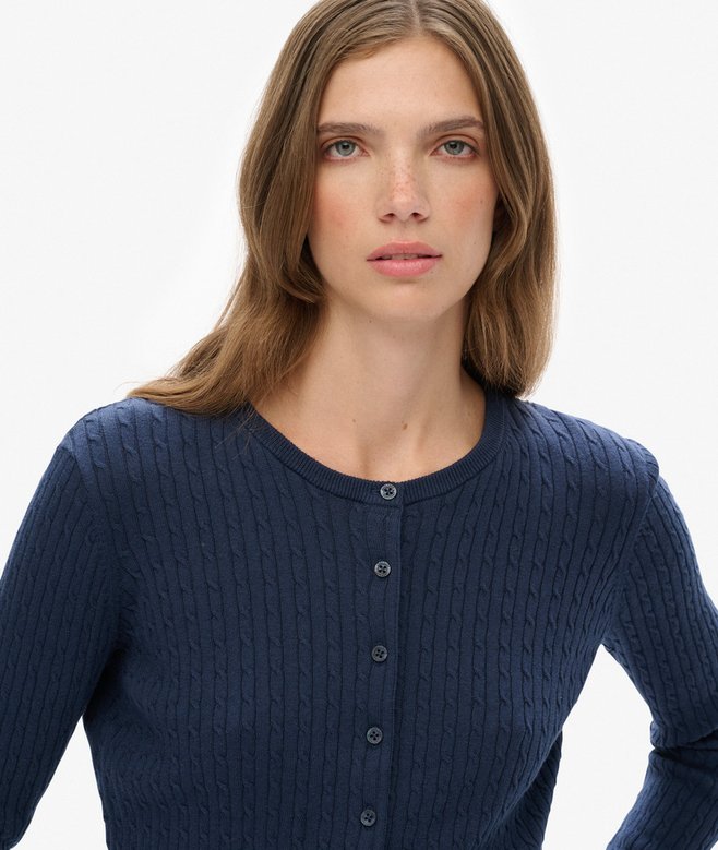 Superdry Micro Cable Cardigan