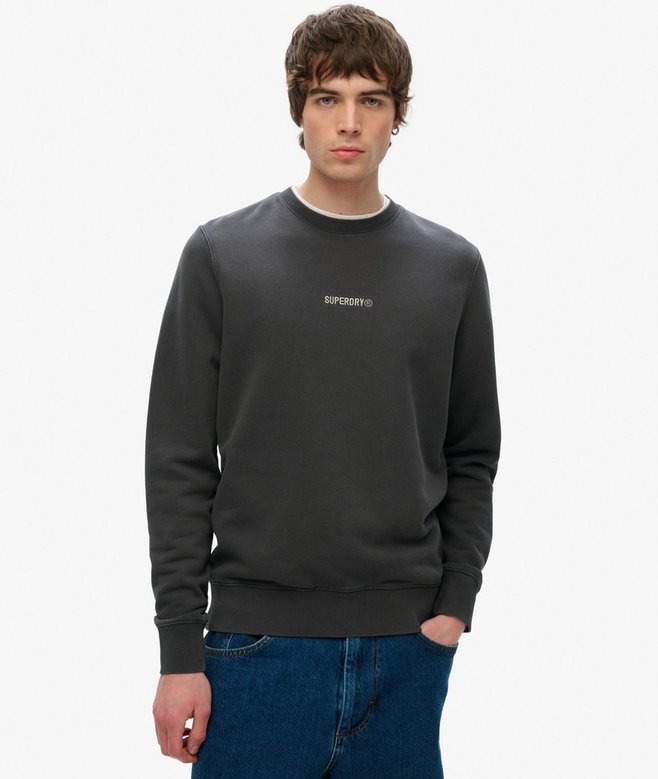superdry Micro Logo Crew Sweatshirt