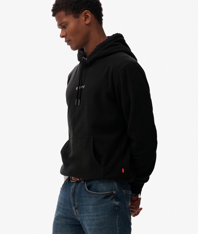 Superdry Micro Logo Fleece Hoodie