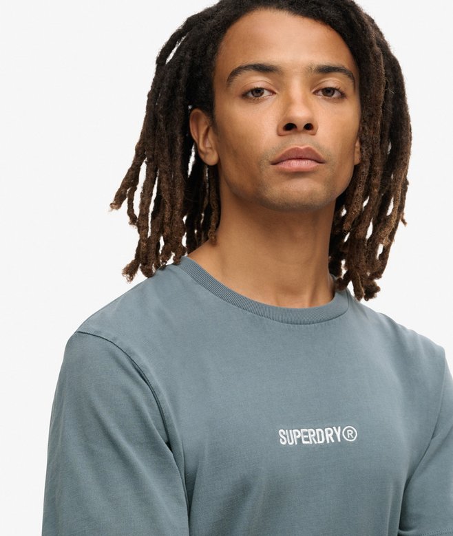 Superdry Micro Logo Graphic Loose T-Shirt
