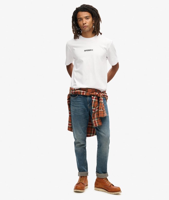 Superdry Micro Logo Graphic Loose T-Shirt