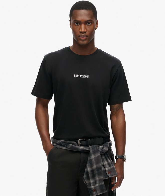 superdry Micro Logo Graphic Loose T-Shirt