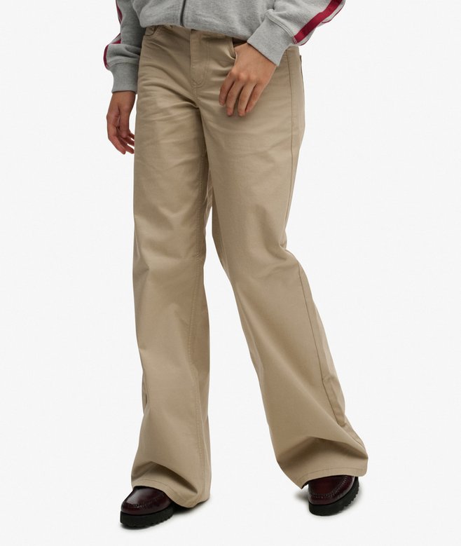 Superdry Mid Rise Baggy Chino