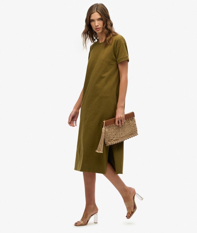 Superdry Midi T-Shirt Dress