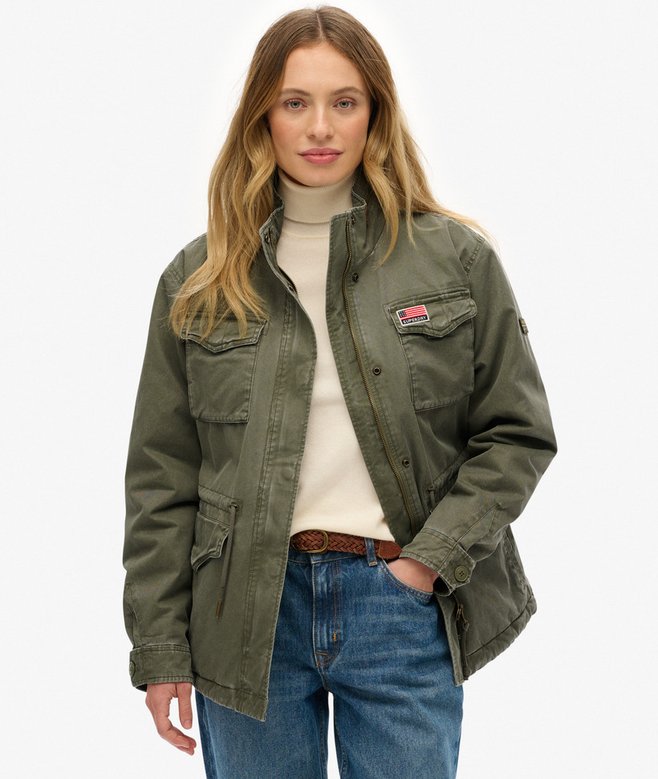 Superdry Military Borg Jacket