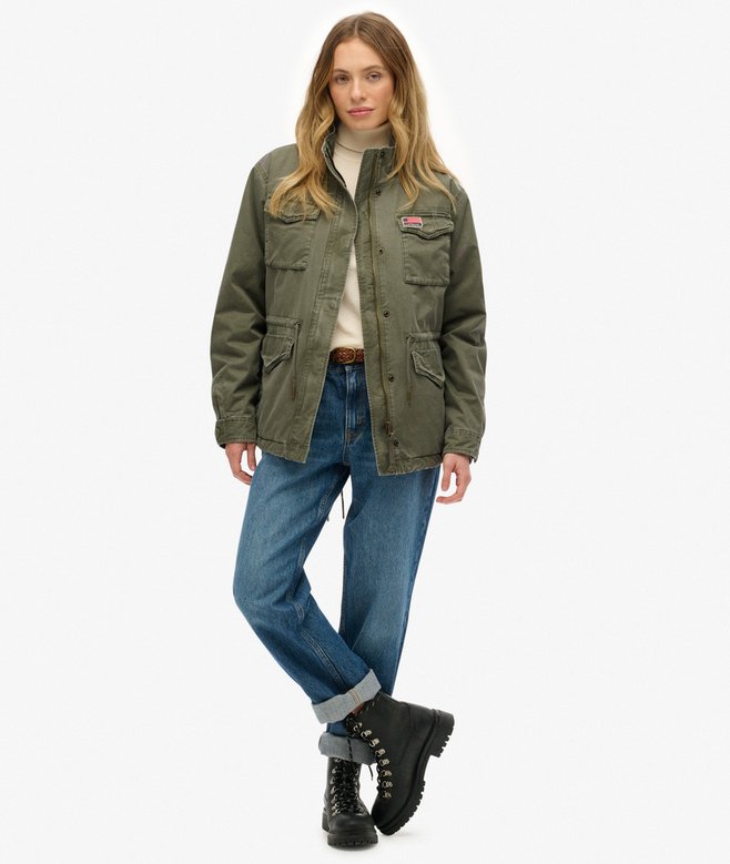 Superdry Military Borg Jacket