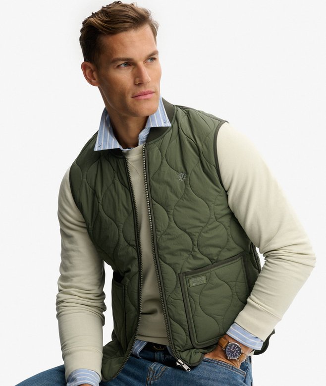 Superdry Military Liner Vest Jacket