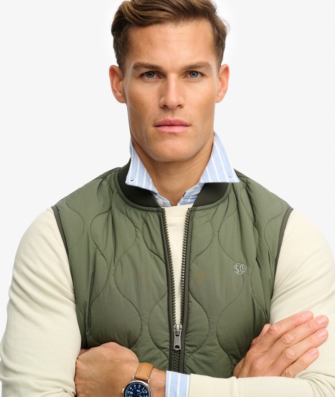 Superdry Military Liner Vest Jacket