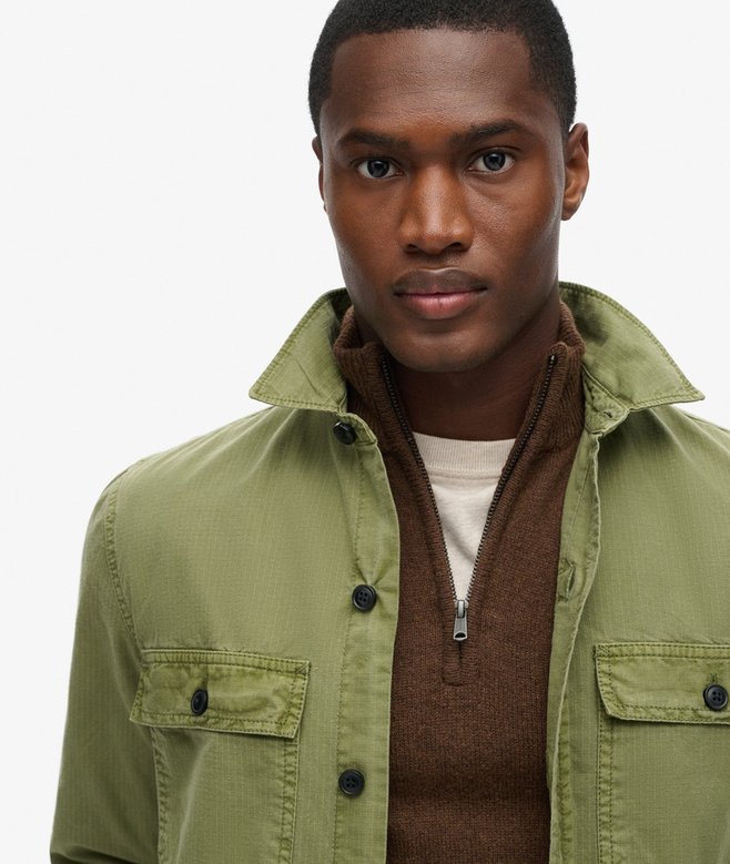 Superdry Military Long Sleeve Overshirt