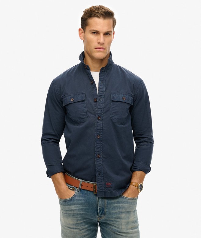 superdry Military Long Sleeve Shirt