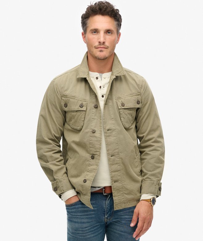 superdry Military Overshirt Jacket