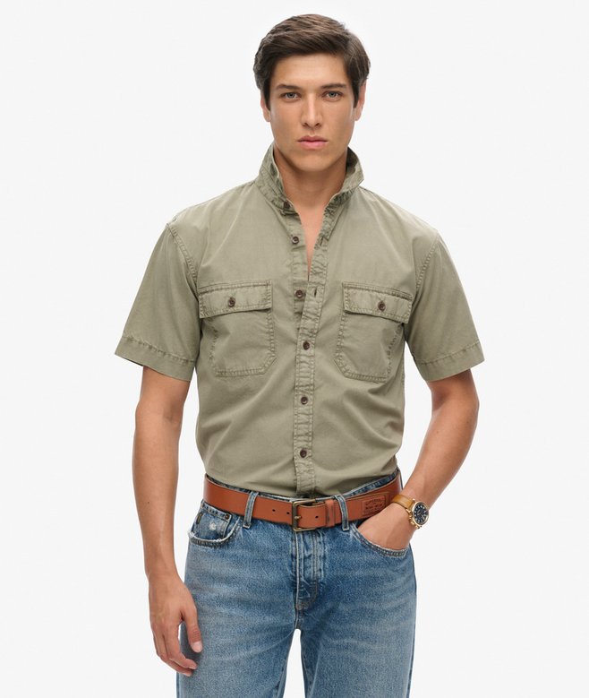 superdry Military Short Sleeve Shirt