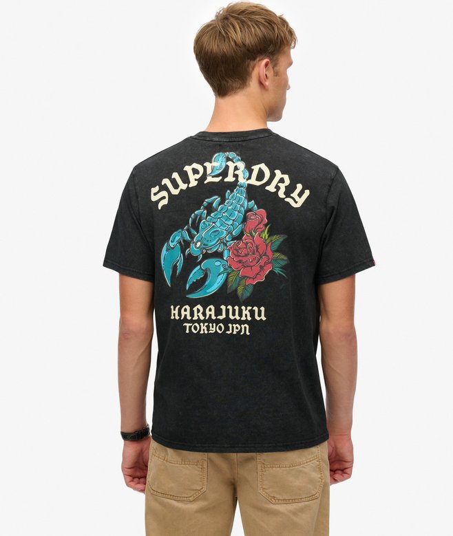 Superdry Neo Trad Tattoo Loose T-Shirt