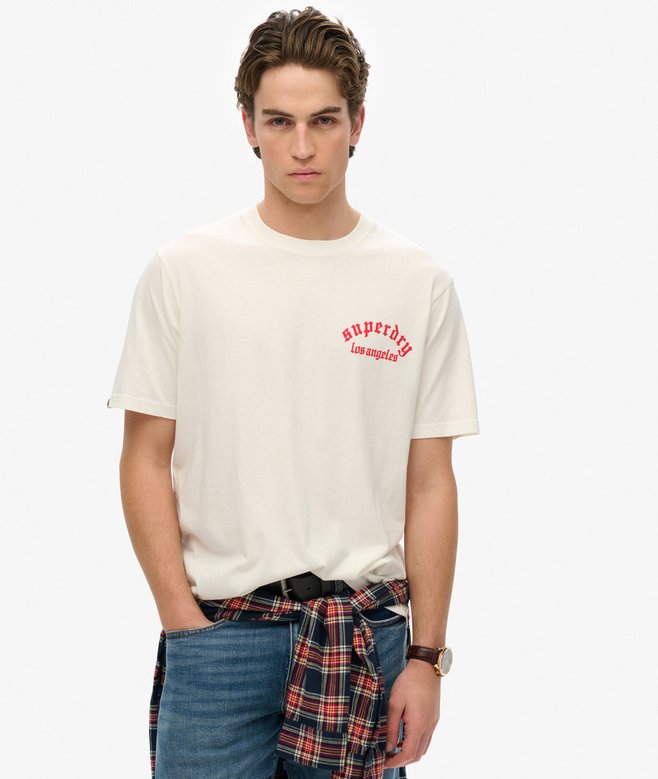 superdry Neo Trad Tattoo Loose T-Shirt