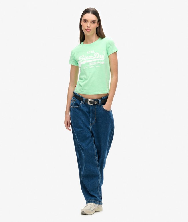Superdry Neon Graphic Fitted T-Shirt