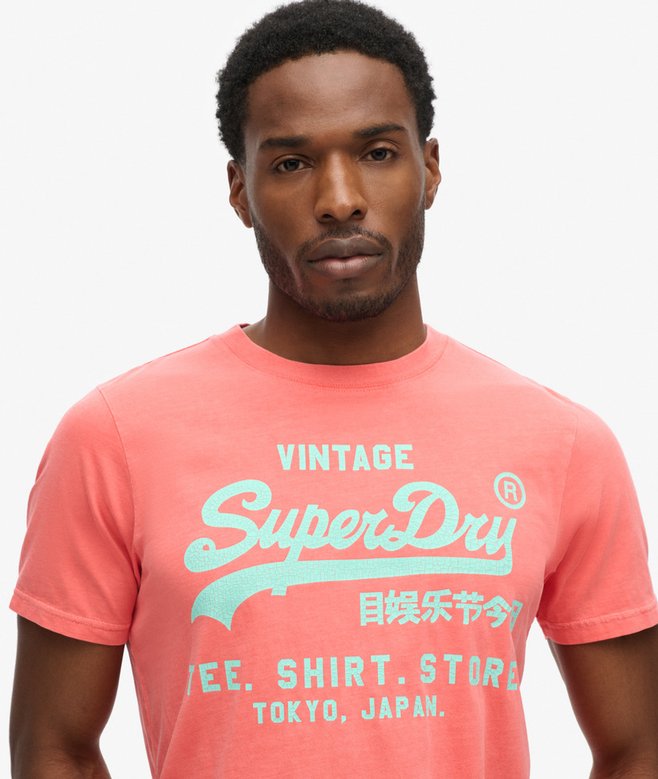 Superdry Neon Vintage Logo T-Shirt